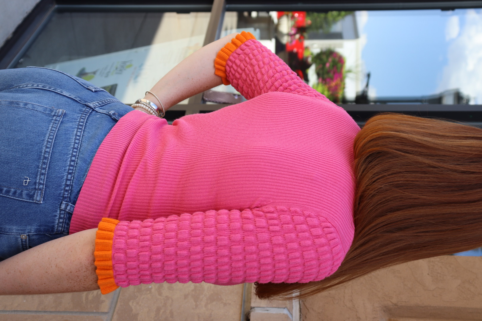 CHLOÉ MID-SLEEVE TOP view 4