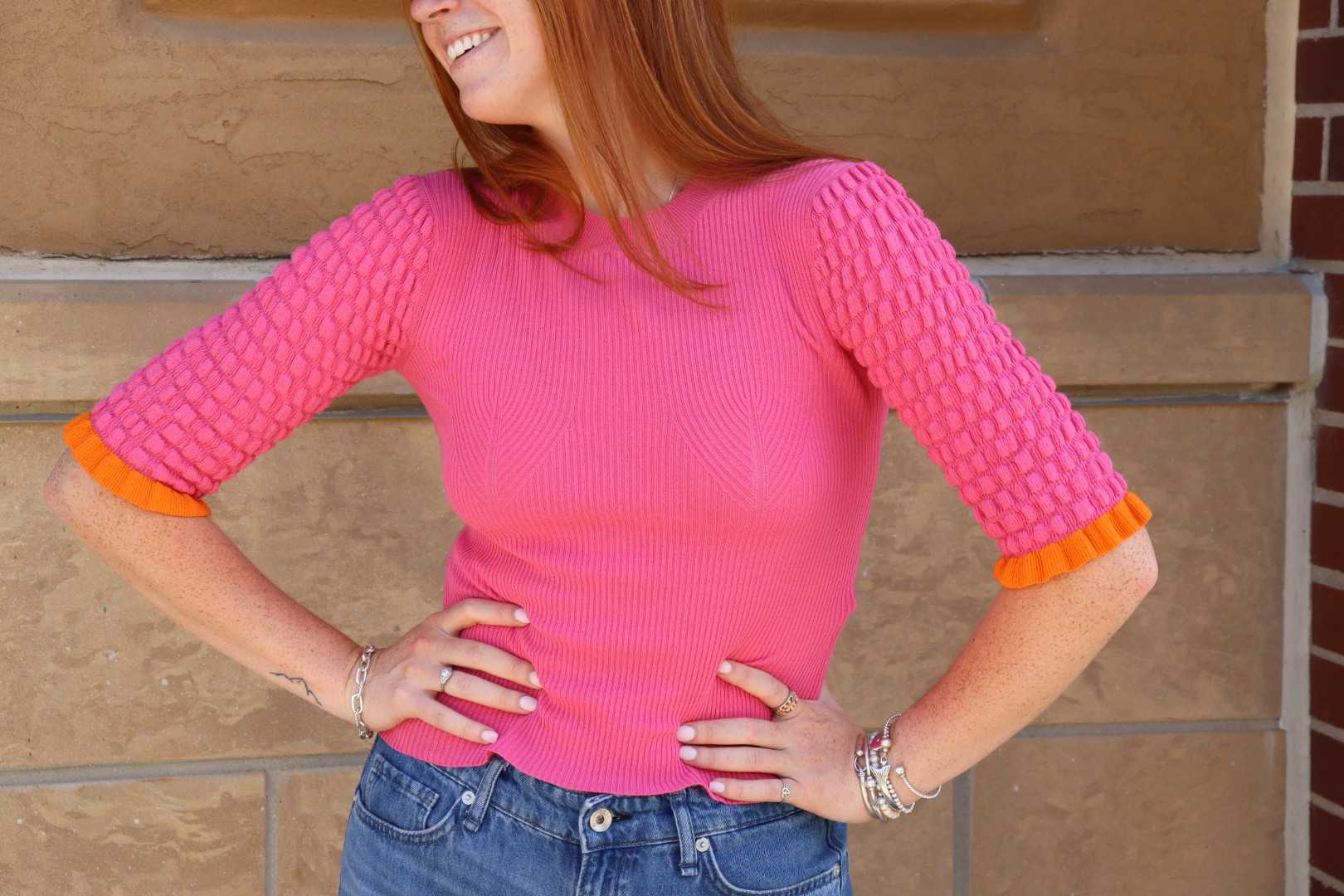 CHLOÉ MID-SLEEVE TOP view 5