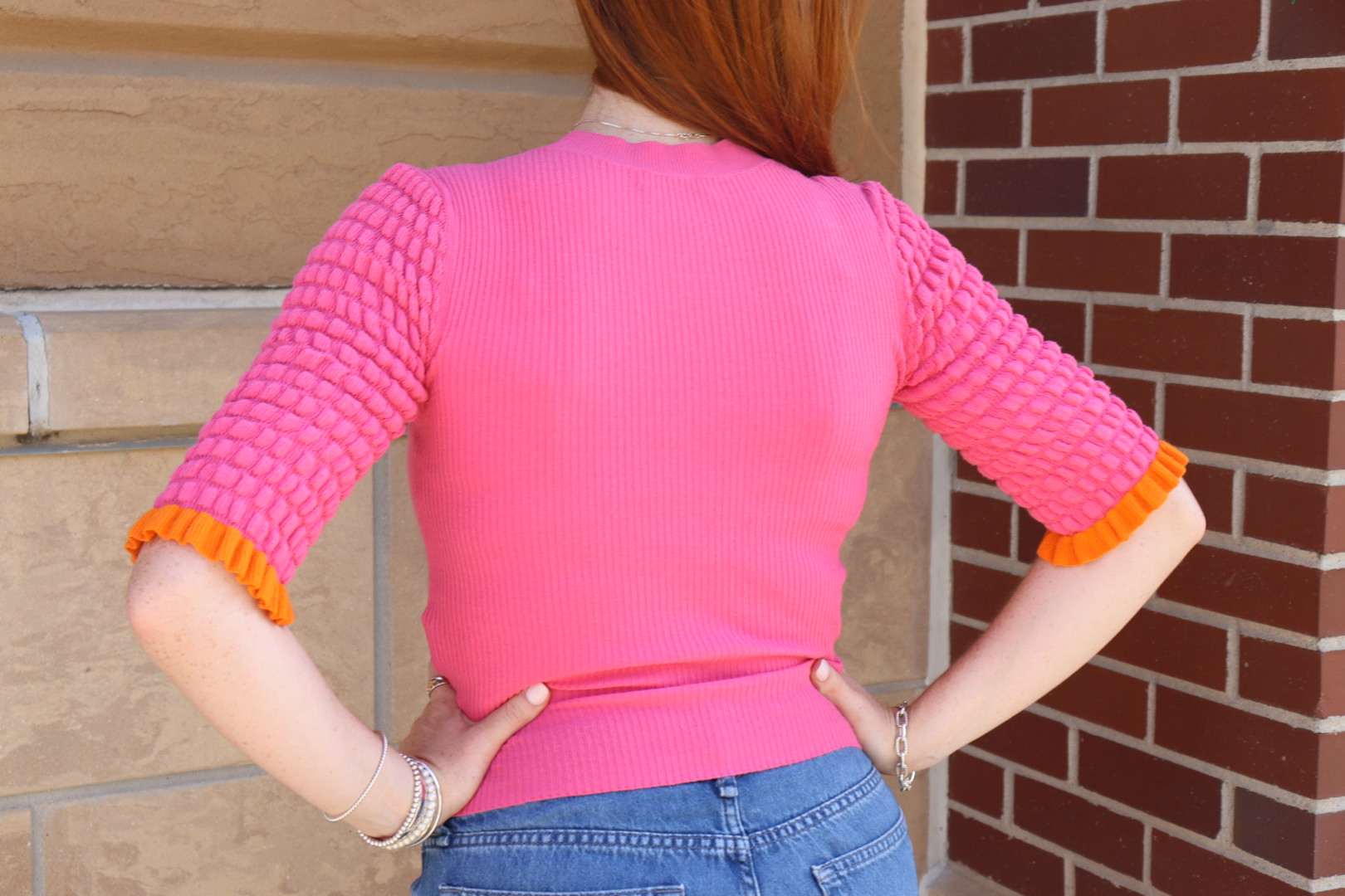 CHLOÉ MID-SLEEVE TOP view 6