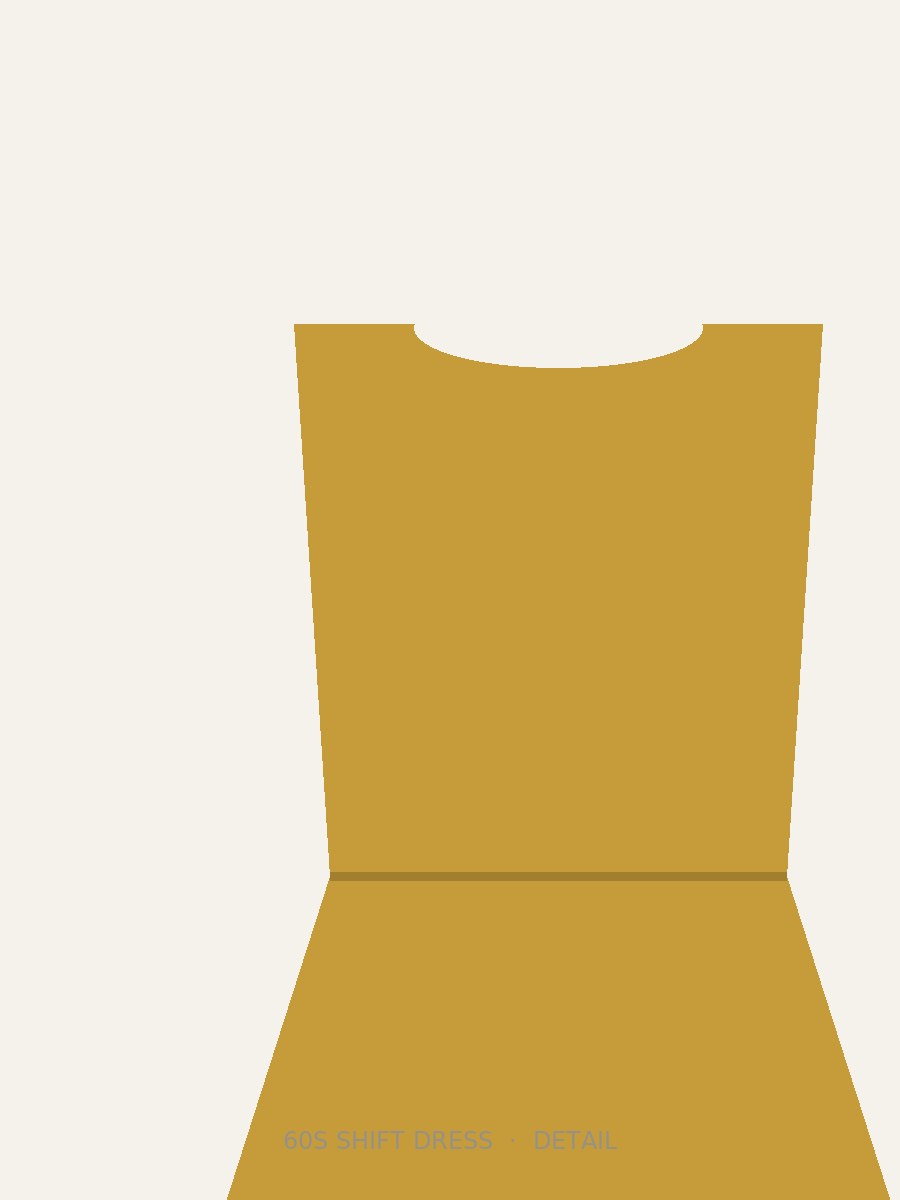 60s Shift Dress view 3