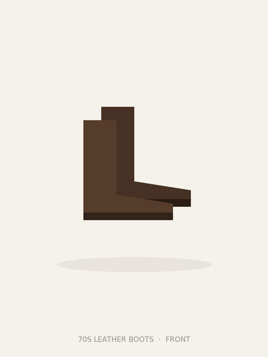70s Leather Boots