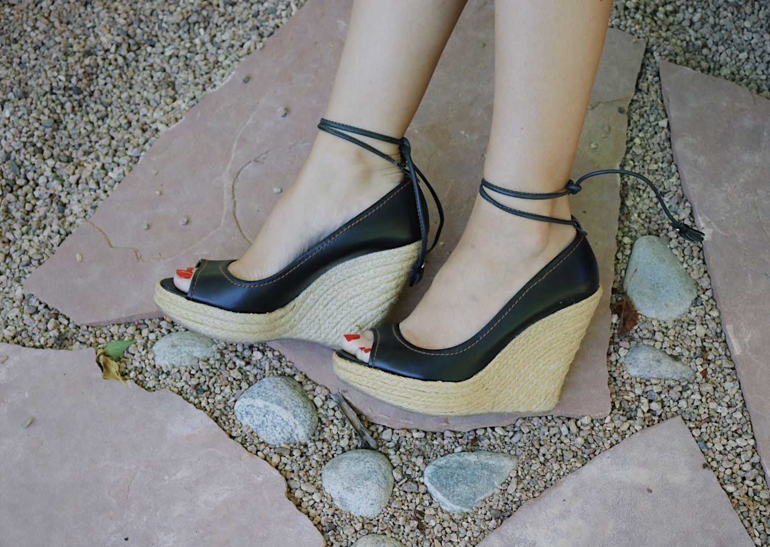 SERGIO ROSSI WEDGES 